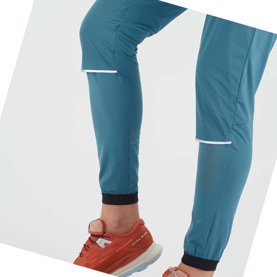 Pantalones Salomon LIGHT SHELL Mujer Azules | MX 2387ZUT